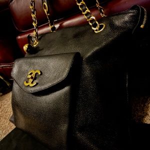 BRAND NEW Chanel Calf Skin Leather Classic Tote
